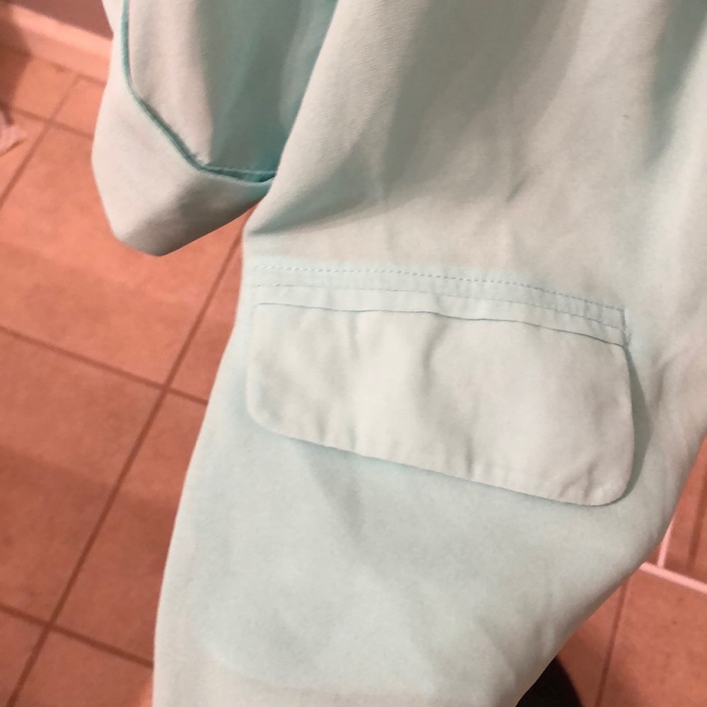 mint sequin blazer - Picture 3 of 5